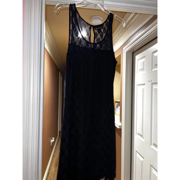 Black Lace INC Strapless Dress